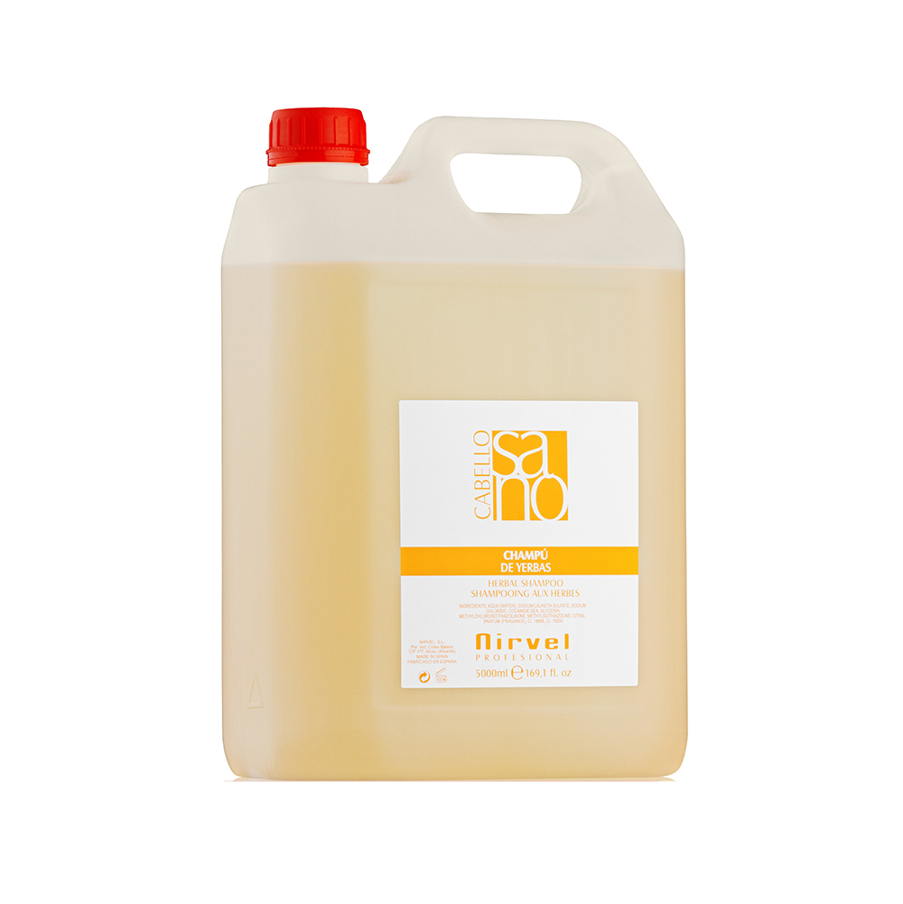 Шампунь для глубокого очищения салонный/ Herbal Shampoo Nirvel 5000 мл